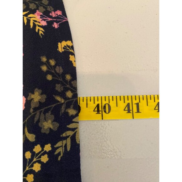 Motherhood Maternity Nursing Floral Wrap Dress Short Sleeve Large - Picture 7 of 11